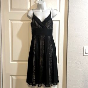 Black lace dress size 0